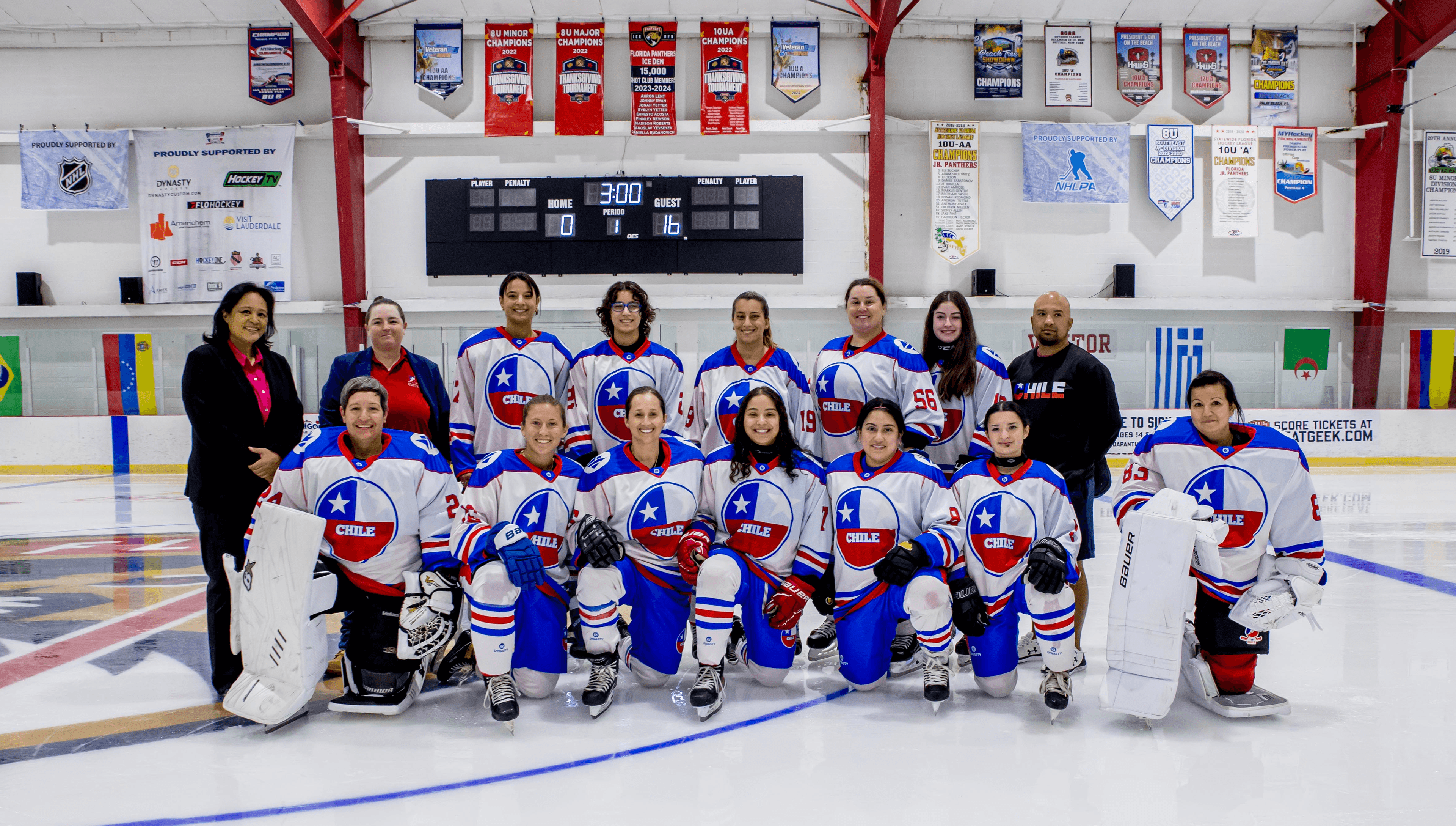 Chile team photo